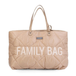 Mamos krep&scaron;ys Childhome Family bag Nursery bag, puffered beige