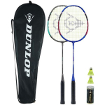 Badmintono rinkinys Dunlop Nitro Star, 2 vnt, mėlynas