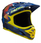 Dviratininko &scaron;almas Lazer Phoenix+ CE-CPSC, mėlynas/geltonas, XS