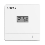 Engo EASY laidinis termostatas, 230V