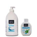 Rankų muilas Jūros vėjas ir Intymios higienos prausiklis Alijo&scaron;ius ir žalioji arbata Rinkinys 2 vnt 1000ml+ 250ml