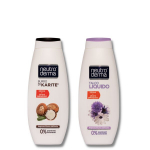 Du&scaron;o žele Taukmedžio sviestas ir Du&scaron;o žele Skystas Talkas Rinkinys 2 vnt 750ml+ 750ml