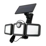 SUNARI Solar Lamp LED FLS-04 108*SMD PIR 10W 800lm 6000K 2400mAh Li-Ion Forever Light