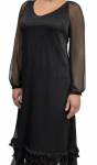 Suknelė moterims Alov...S.I..., juoda
