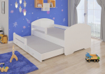Vaiki&scaron;ka lova ADRK Furniture Pepe II, balta
