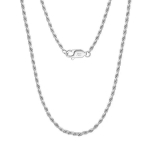 Sidabrinė grandinėlė Rope CH15