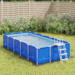 Baseino paklotas VidaXL, 420x220cm, Pilka