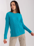 Megztinis moterims Factory Price, mėlynas, Universalus