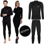 Termoaktyvus apatinis komplektas, juodas