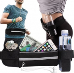 Trizand juodas bėgimo diržas - dėtuvė