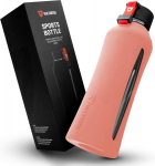 VIA FORTIS Stiklinė gertuvė 550 ml, rožinė