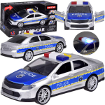 Policijos automobilis su garsu ir &scaron;viesa