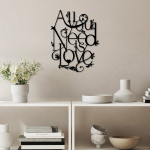 Pakabinama dekoracija All You Need is Love, 1 vnt.