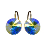 Auskarai moterims DiamondSky &bdquo;Clarice II (Aurora Borealis)&ldquo; su Swarovski kristalais DS03A246