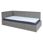 Lova Home4You Jasper, 90x200 cm, pilka