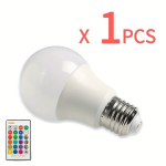 I&scaron;manioji RGB LED lemputė su pulteliu, 1 vnt