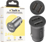 Automobilinis įkroviklis 2x Usb 4.8a