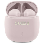 Guess słuchawki Bluetooth GUTWSJ14ESGP TWS + stacja dokująca r&oacute;żowy|pink Printed Classic Logo