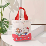 Sanrio Hello Kitty Drobės Rankinė - Miela ir Talpi, 021 m