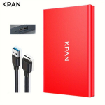 USB laikmena KPAN USB 3.0 I&scaron;orinis Kietasis Diskas 2TB 500GB 1TB 750GB USB Atmintinė,  Raudona