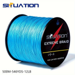 Pintas žvejybos valas Situation Extrene Braid, 500 m,  Mėlyna