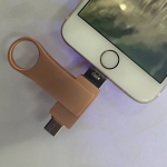 USB laikmena Atminties įrenginys iPhone/iPad, &bdquo;Photo Stick&ldquo; su Type C Android įrenginiams.,  Rožinis