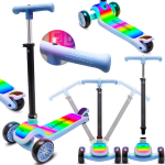 LUMI RIDE Vaiki&scaron;kas paspirtukas Balansinis paspirtukas LED 7 spalvos 20 programų 50 kg mėlyna Sun Baby