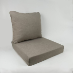 2 dalių nesitepanti lauko vidaus sofa pagalvėlė rinkinys,  Smėlio spalva