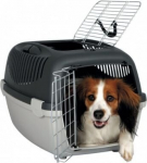 Trixie transportavimo narvas Capri 3 Open Top, S 40x38x61 cm, pilkas