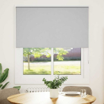 Roletas blackout smėlio &scaron;viesiai pilka 135x130cm audinio plotis