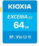 Atminties kortelė Kioxia Exceria G2 64GB SDHC V30