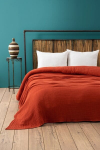 DC Home lovatiesė Muslin Tile Red, 220x250 cm