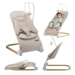 Tulano Moon 50 beige gultukas-supynės 3in1 &ndash; bė&scaron;inis, minimalistinis dizainas
