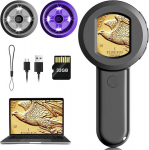 Ki&scaron;eninis skaitmeninis mikroskopas, 100X, USB, 2" ekranas, 1 PCS