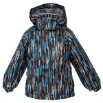 Huppa Berniukų žieminė striukė HAZEL, brown pattern