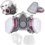 Respiratorius SafeBreath 6200 &ndash; Komplektas, Apsauga nuo dulkiu ir garu, Mechaninis filtras