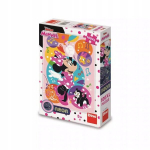 Dino 100 elementų dėlionė Micky Minnie Neon