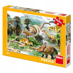Dinozaurai Xl Dėlionė 100 Detalių Vaikams 5+