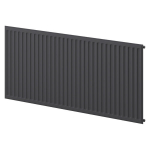 Radiatorius Mexen CH10 Hygiene, 500 x 1200 mm, pajungimas i&scaron; &scaron;ono, 636 W, antracito