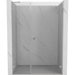 Du&scaron;o durys Mexen Lunar-B, de&scaron;inė, 150 cm, transparent/brushed nickel