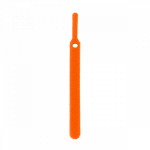 Daugiafunkciniai Velcro tvirtinimo dirželiai Bradas TL, 12 x 150 mm, 10 vnt, orange
