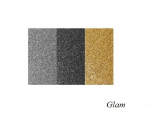 Vonia Besco Deeva Glam Silver, 170 x 80 cm, su chrome sifonu