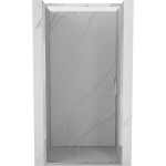 Du&scaron;o durys Mexen Exo, stumdomos, 125 cm, transparent/chrome