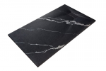 Stačiakampis du&scaron;o padėklas Besco Vexo Marble Black, 120 x 90 cm