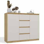 Komoda Top E shop Malwa 2D4S, balta