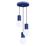 Sollux Lighting pakabinamas &scaron;viestuvas Halo 3P, mėlynas