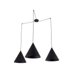 Tk Lighting Cono 6629 pakabinamas &scaron;viestuvas 3x15w E27 juodas