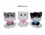 Mink&scaron;tas žaislas katytė su garsu 20cm