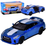 Metalinis automobilis Nissan GT-R, mėlynas
