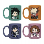 Rinkinys "my Hero Academia" Chibi espresso puodeliai (4 vnt.)